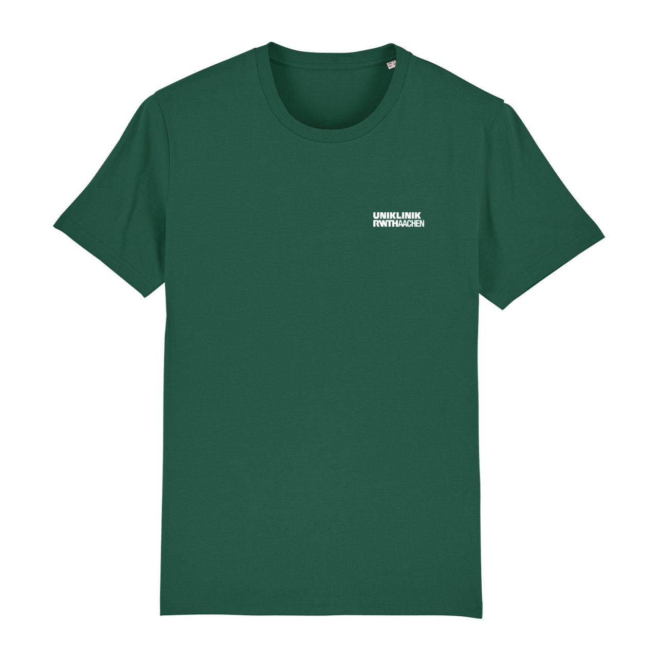 Unisex Organic T-Shirt, bottle green, corporate