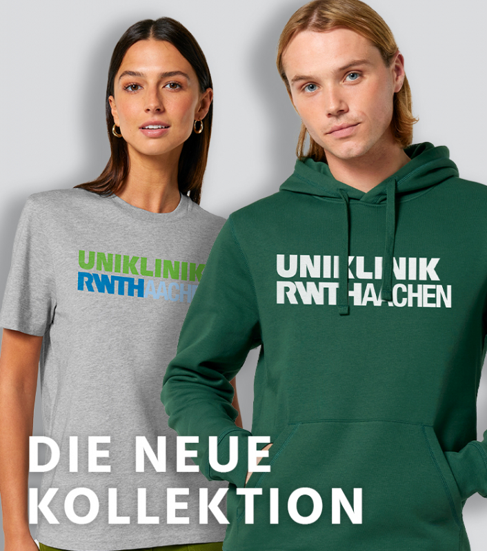 Die neue Kollektion von der Uniklinik Aachen